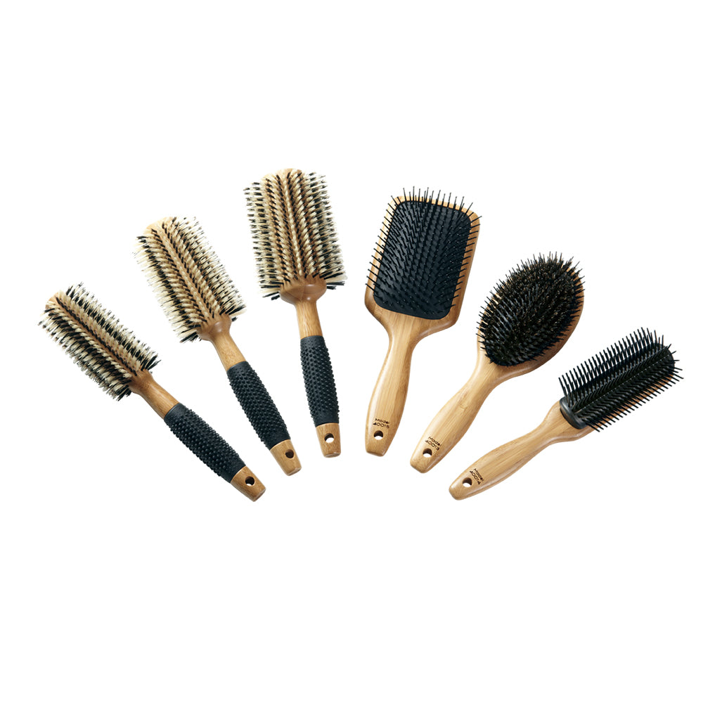 Professional Wooden selling Hair Brushes Set x 6 pcs