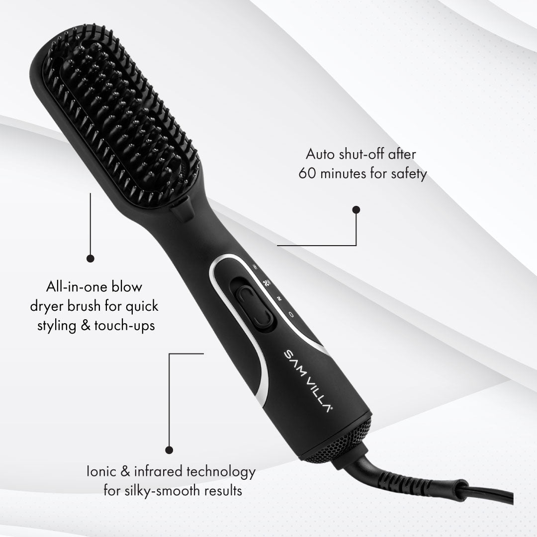 Cordless hair curling brush best sale